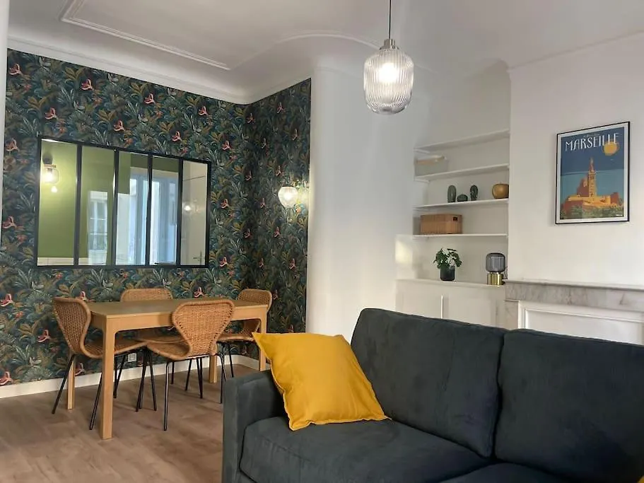 Superbe Appartement Cosy 2 Min Metro Joliette Marseille France